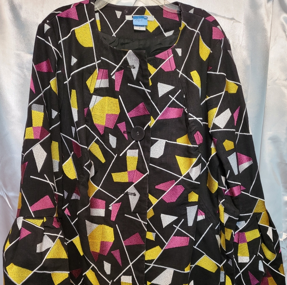 Nygard Triangular Motif Jacket